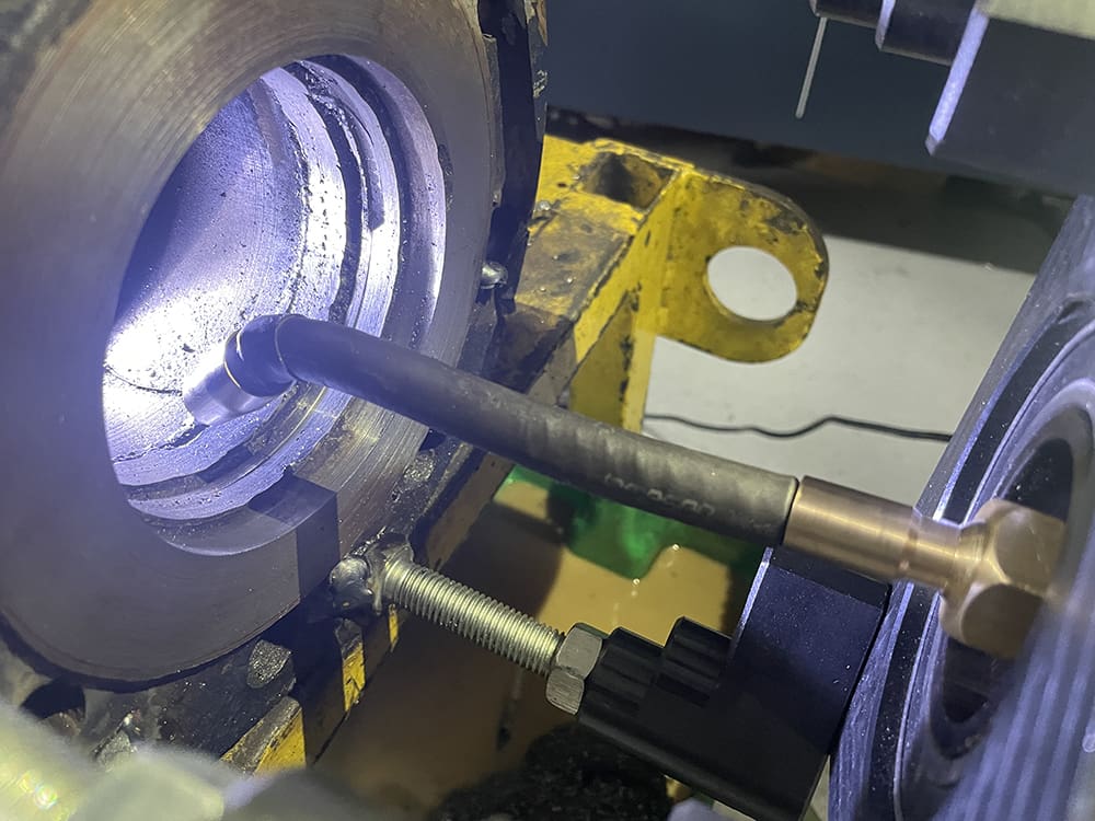 Welding Processes with Portable Line Boring Machines